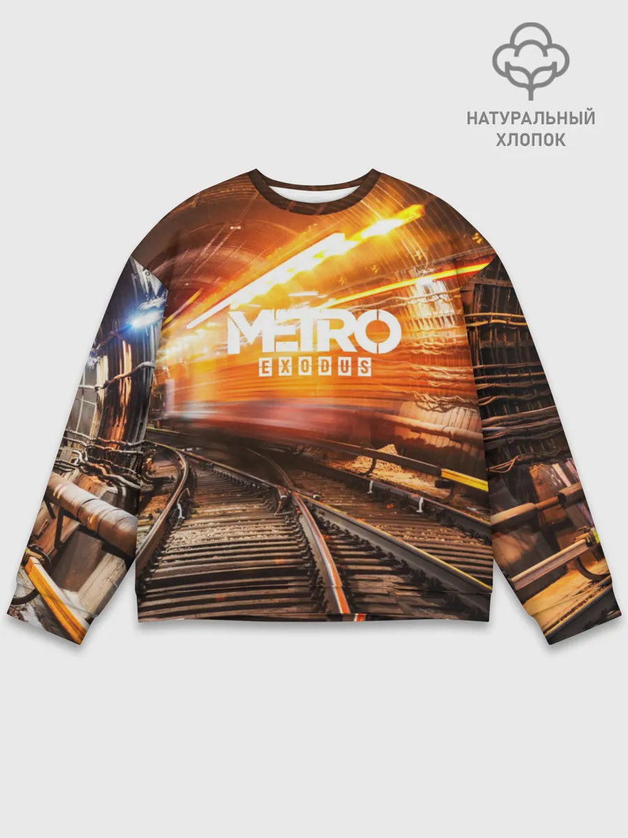 Мужской свитшот базовый / metro exodus