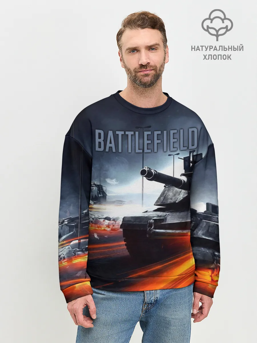 Мужской свитшот базовый / BATTLEFIELD