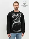 Мужской свитшот базовый / Night shark
