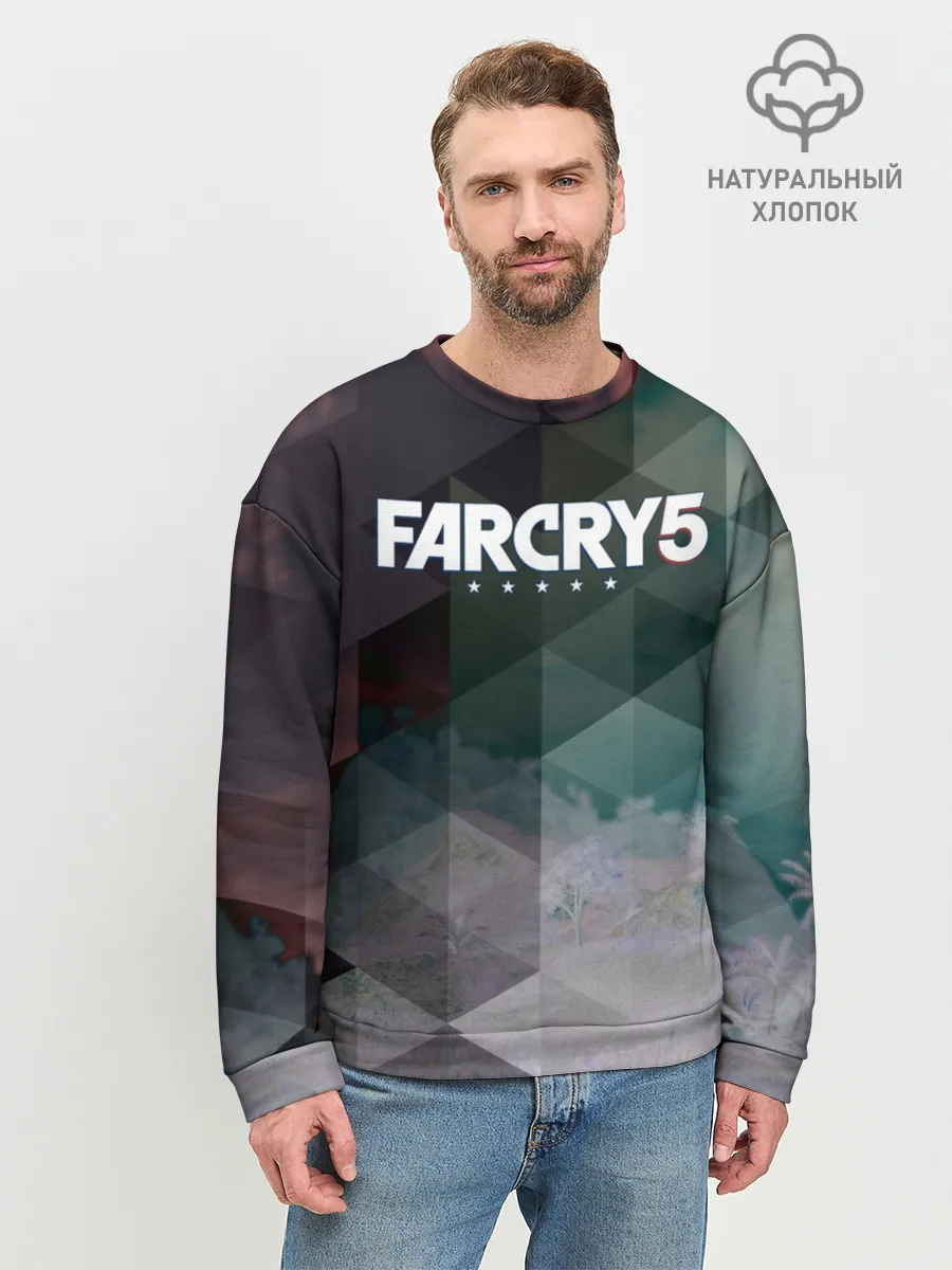 Мужской свитшот базовый / FarCry polygon