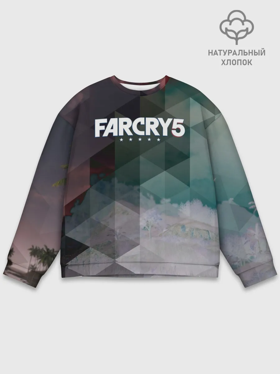 Мужской свитшот базовый / FarCry polygon