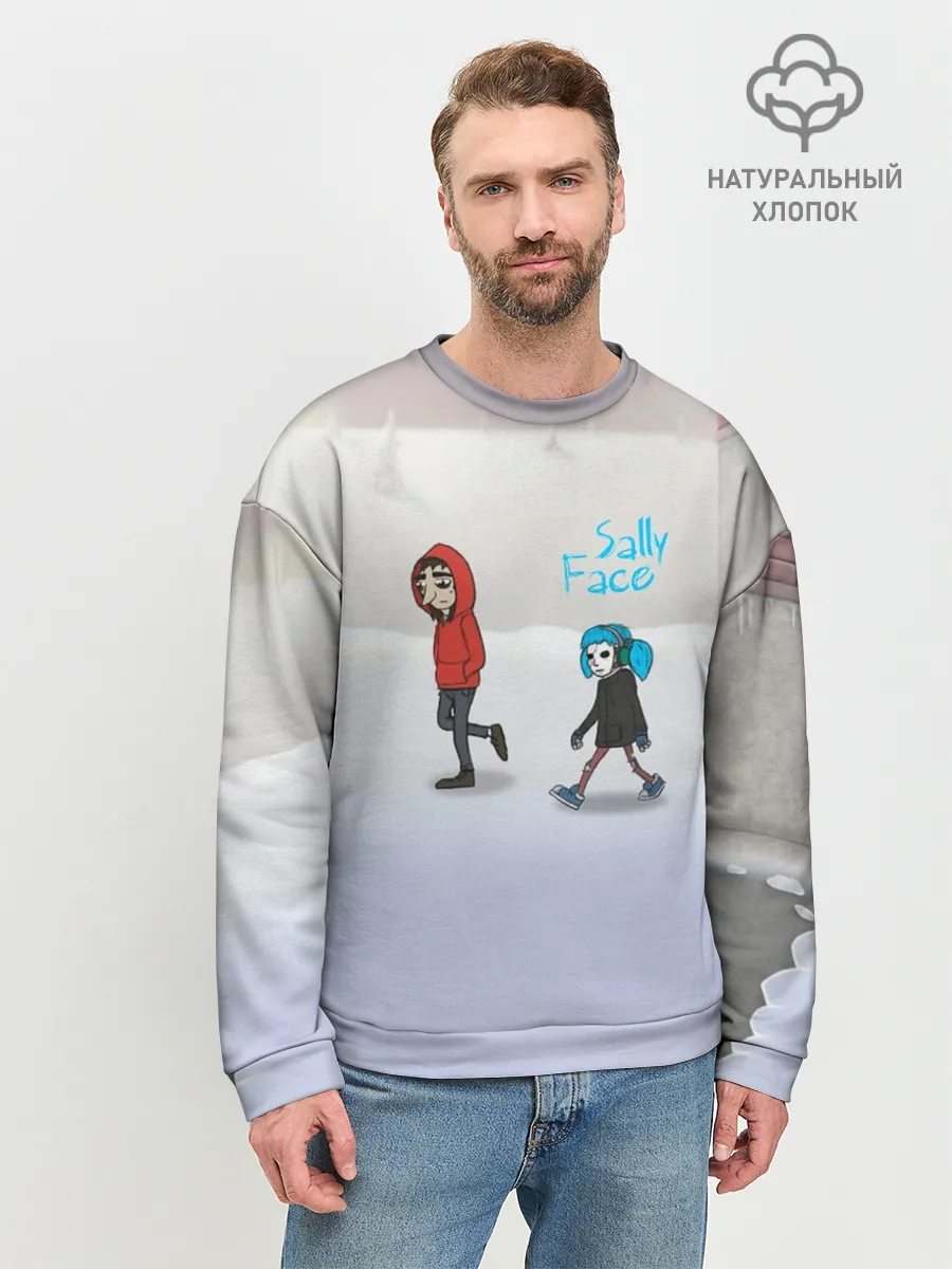 Мужской свитшот базовый / Sally Face