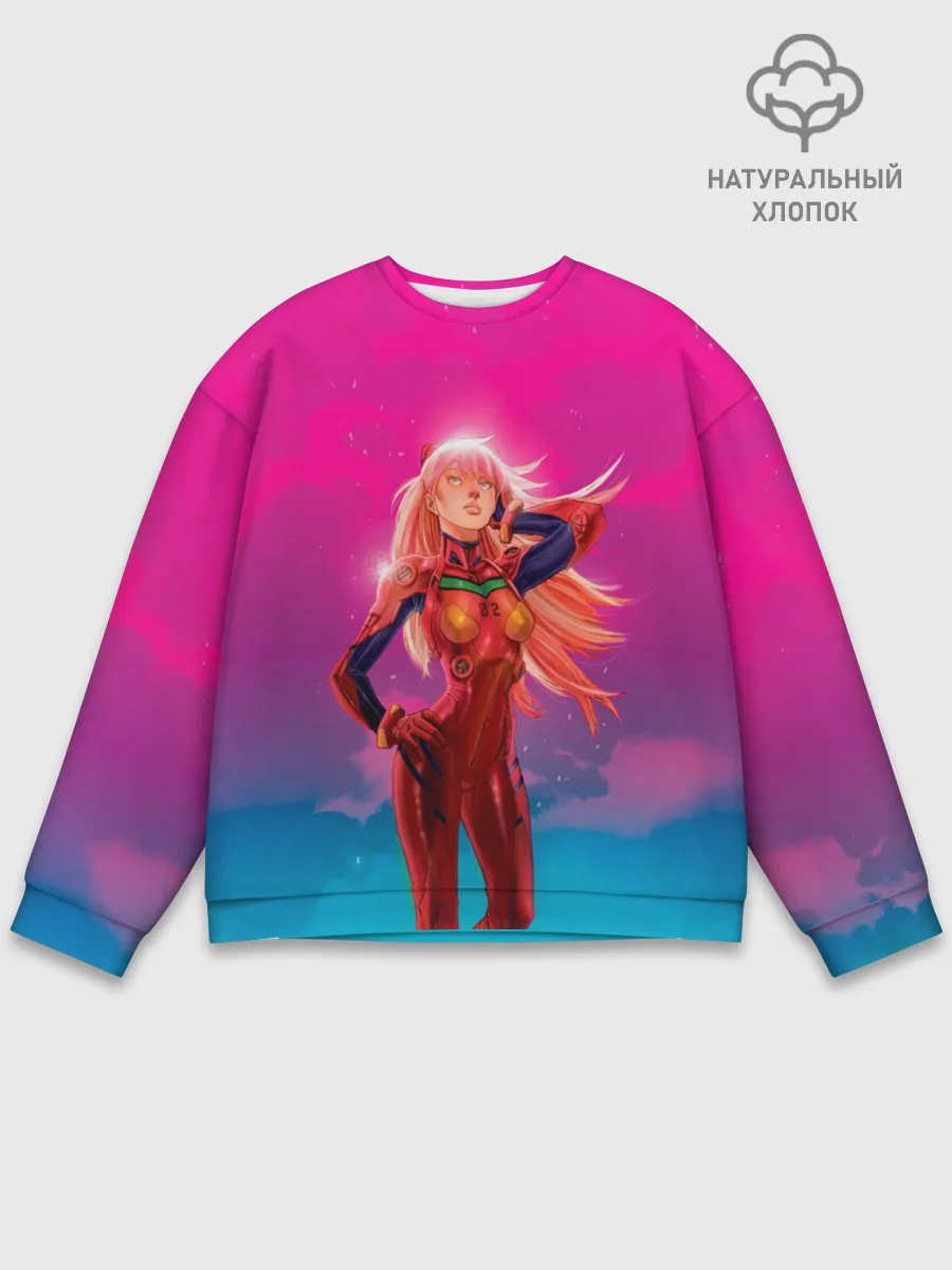 Мужской свитшот базовый / Прекрасная АСКА ЛЭНГЛИ СОРЬЮ