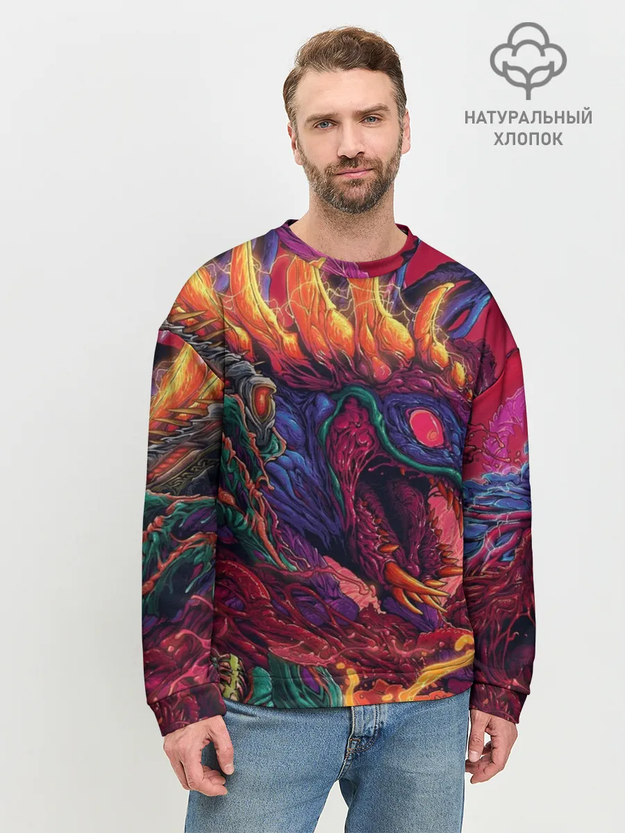 Мужской свитшот базовый / HyperBEAST