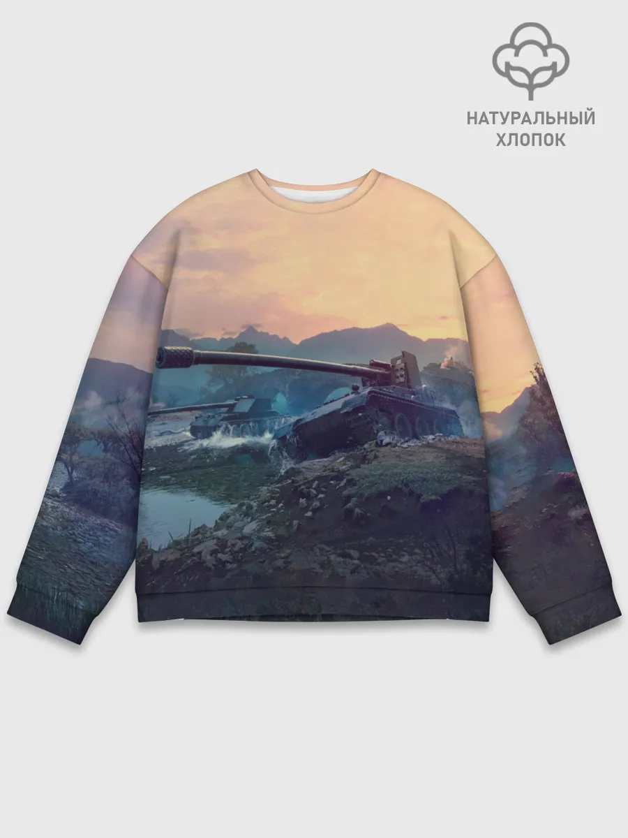 Мужской свитшот базовый / Танки