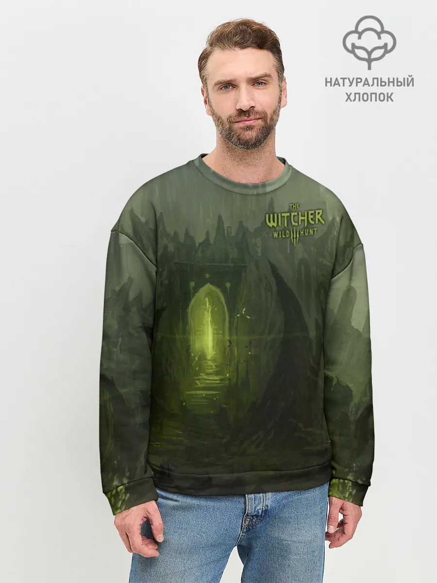 Мужской свитшот базовый / Ведьмак 3: Дикая Охота