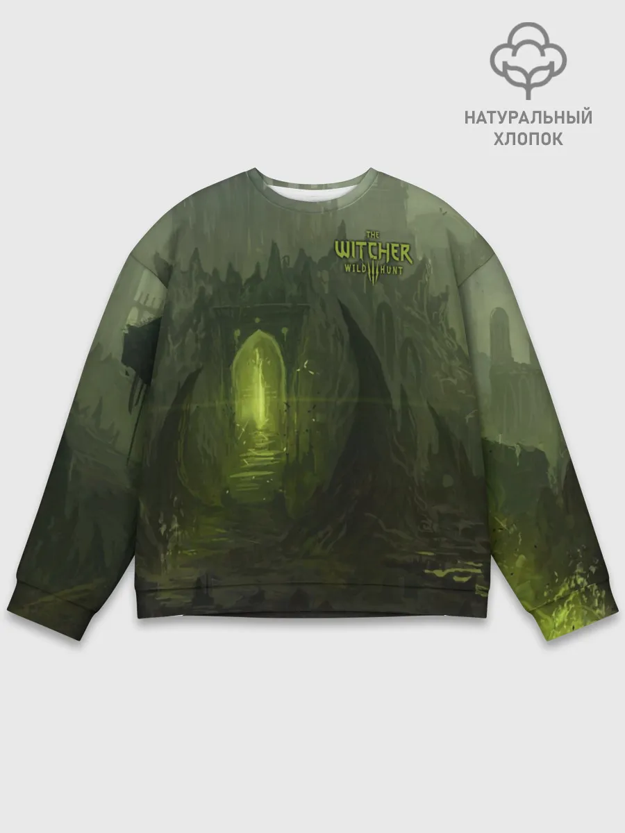 Мужской свитшот базовый / Ведьмак 3: Дикая Охота