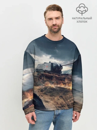 Мужской свитшот базовый / Танк