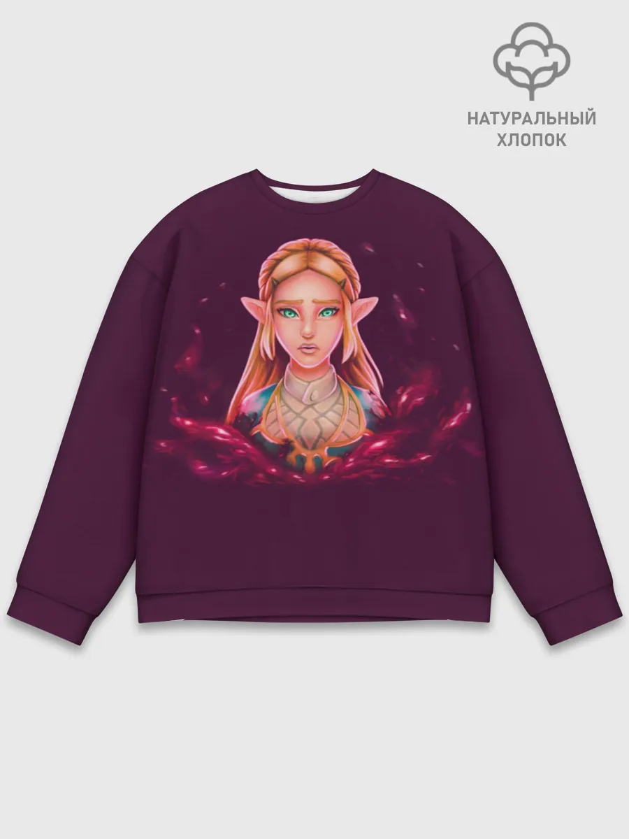 Мужской свитшот базовый / Принцесса Зельда
