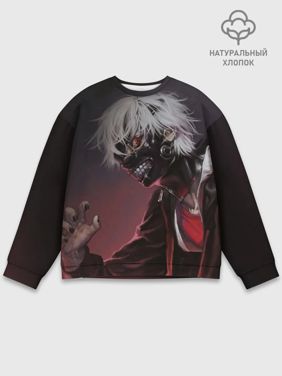 Мужской свитшот базовый / Токийский гуль