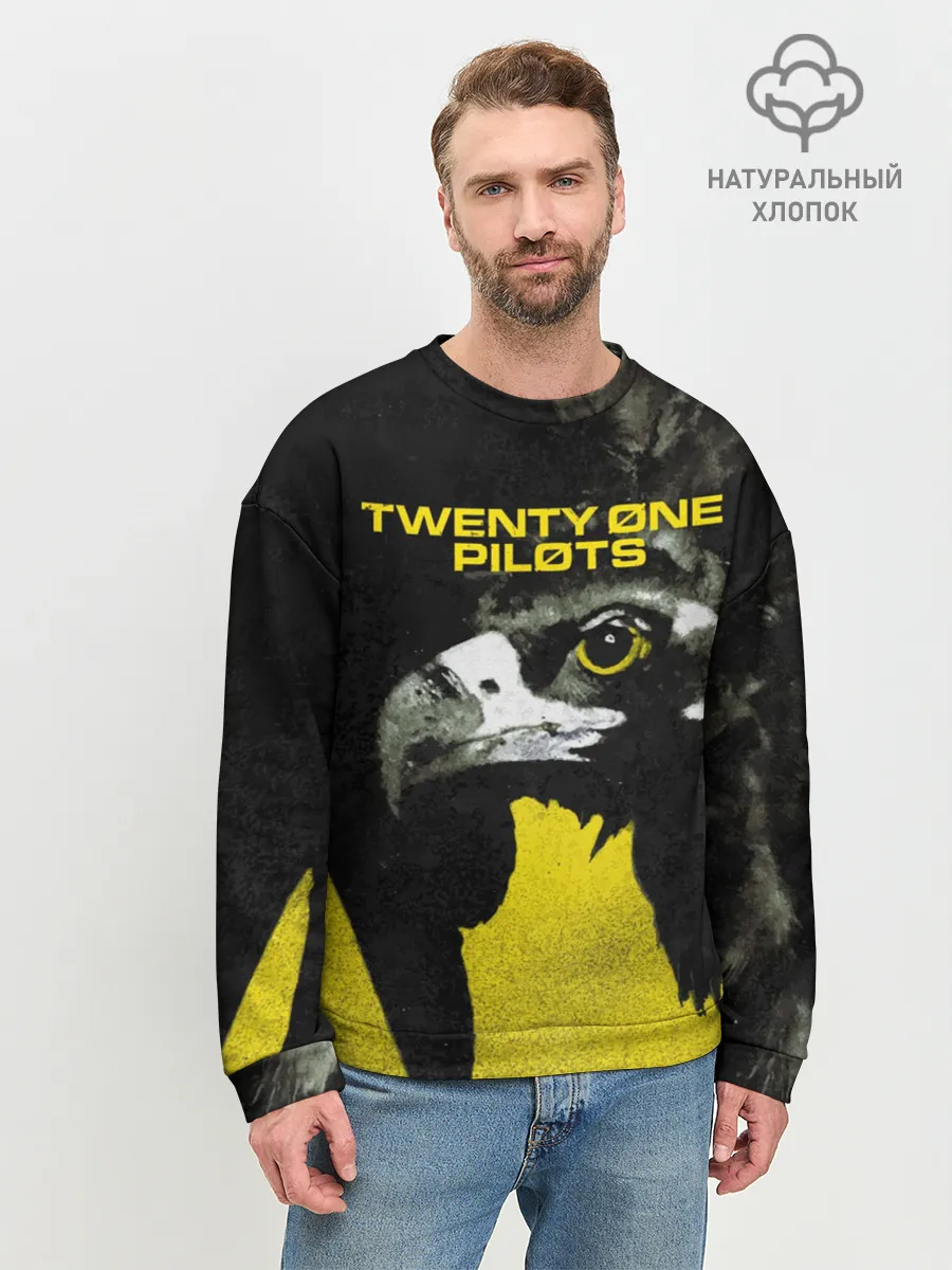 Мужской свитшот базовый / Twenty One Pilots - Trench