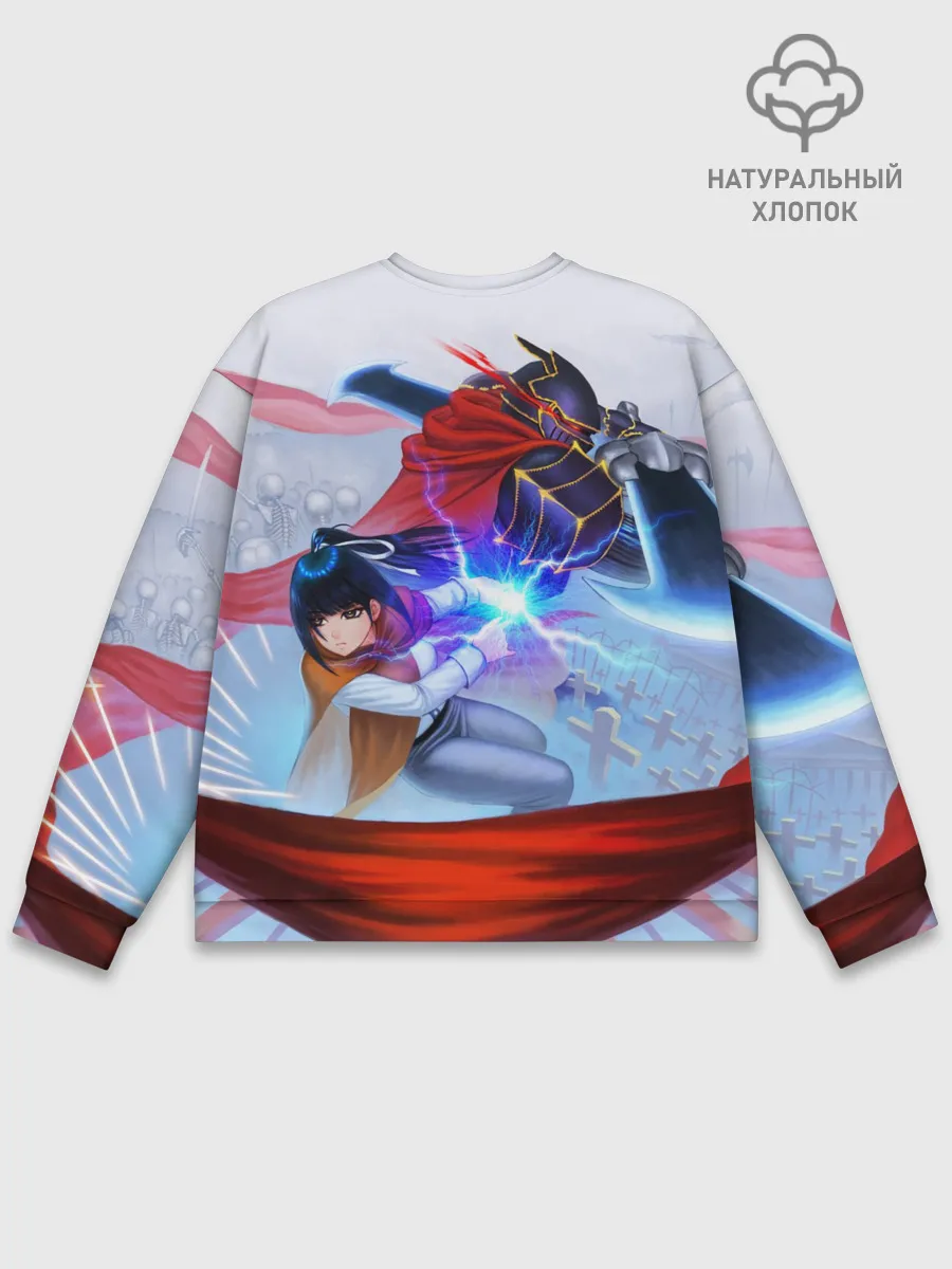 Мужской свитшот базовый / Narberal и Ainz Ooal Gown