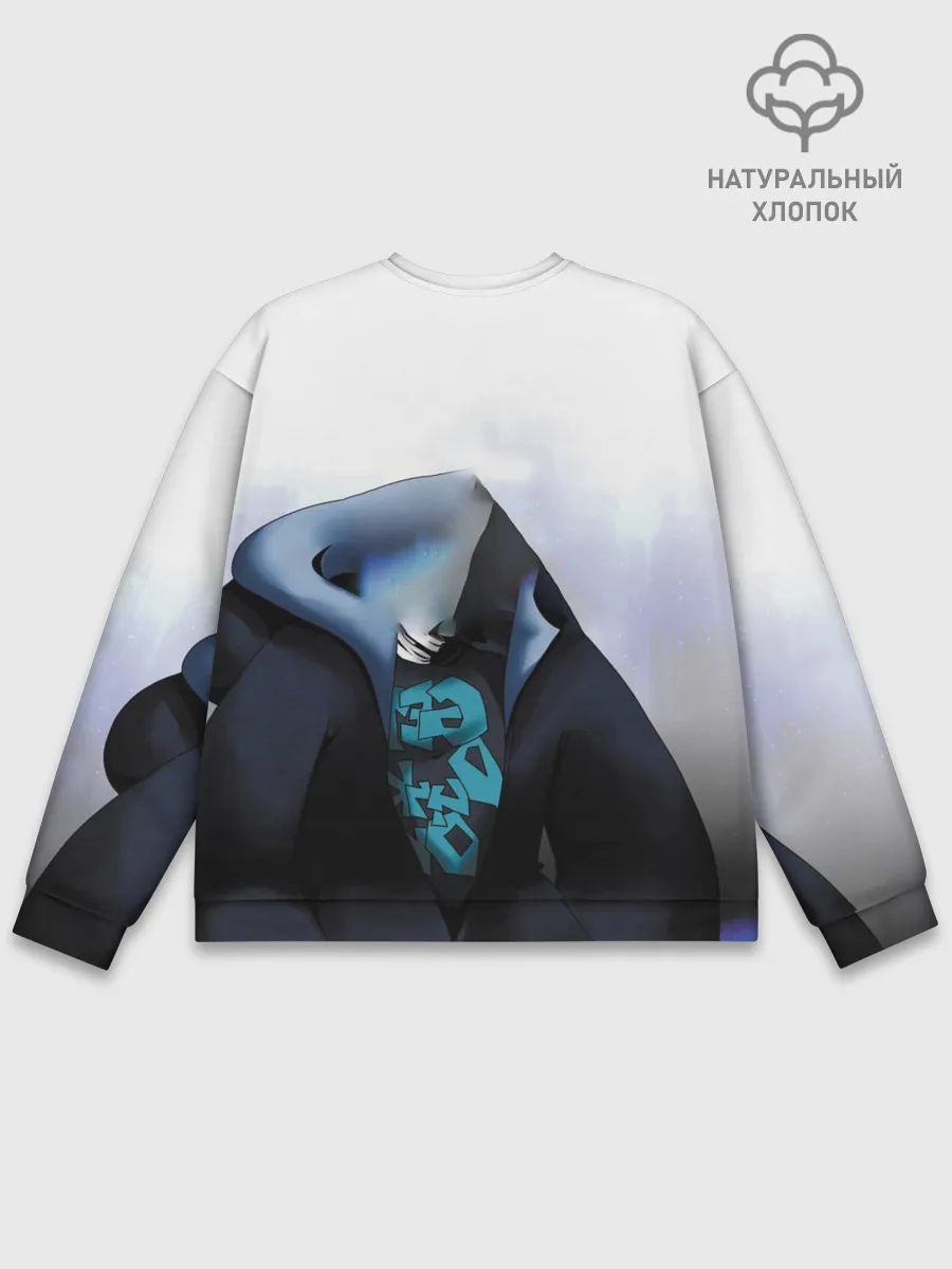 Мужской свитшот базовый / Скелет