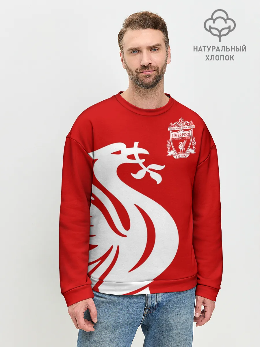 Мужской свитшот базовый / Ливерпуль