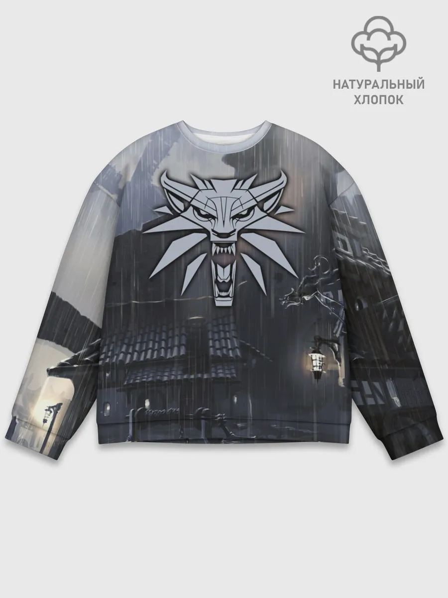 Мужской свитшот базовый / The Witcher 3: Wild Hunt