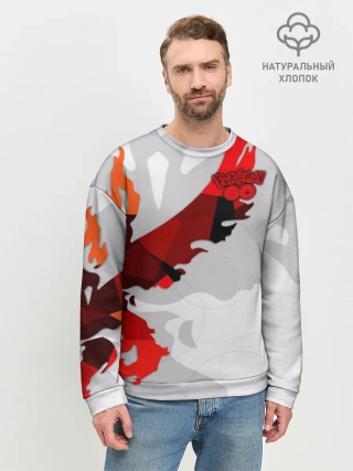 Мужской свитшот базовый / Pokemon GO