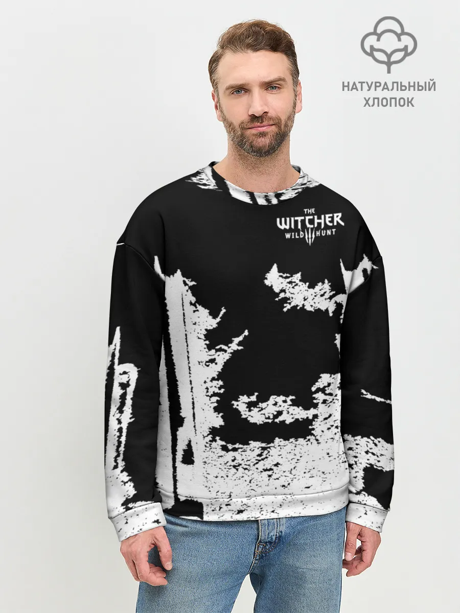 Мужской свитшот базовый / The Witcher 3: Wild Hunt