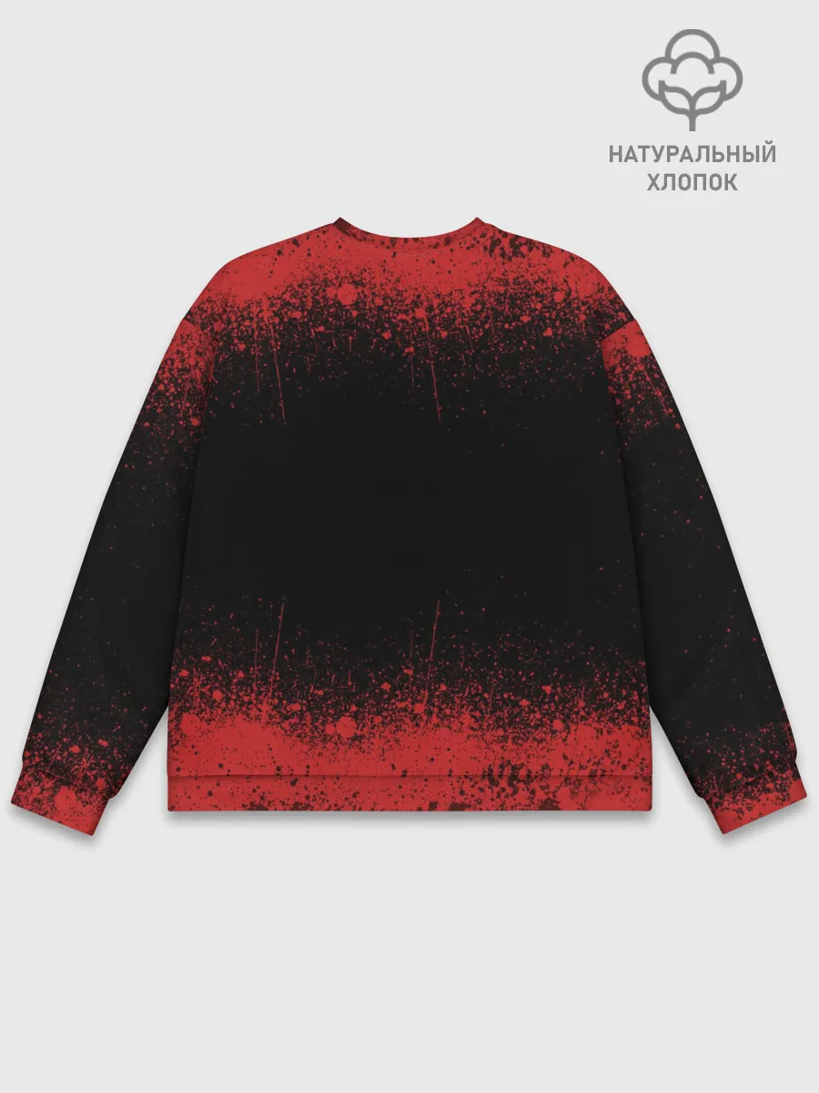 Мужской свитшот базовый / Кровавая Дота 2