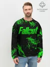 Мужской свитшот базовый / Токсический Fallout 2