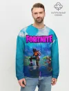 Мужской свитшот базовый / Fortnite повозка