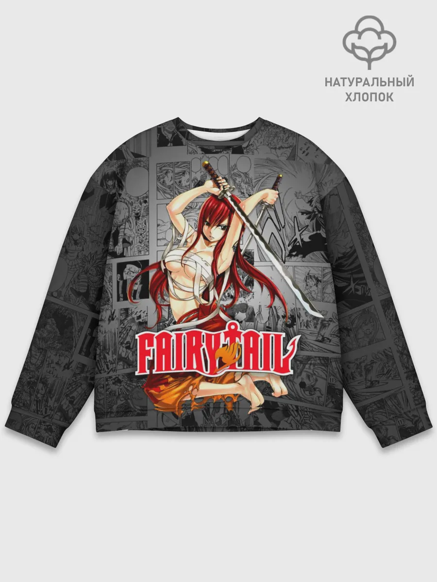 Мужской свитшот базовый / Fairy Tail