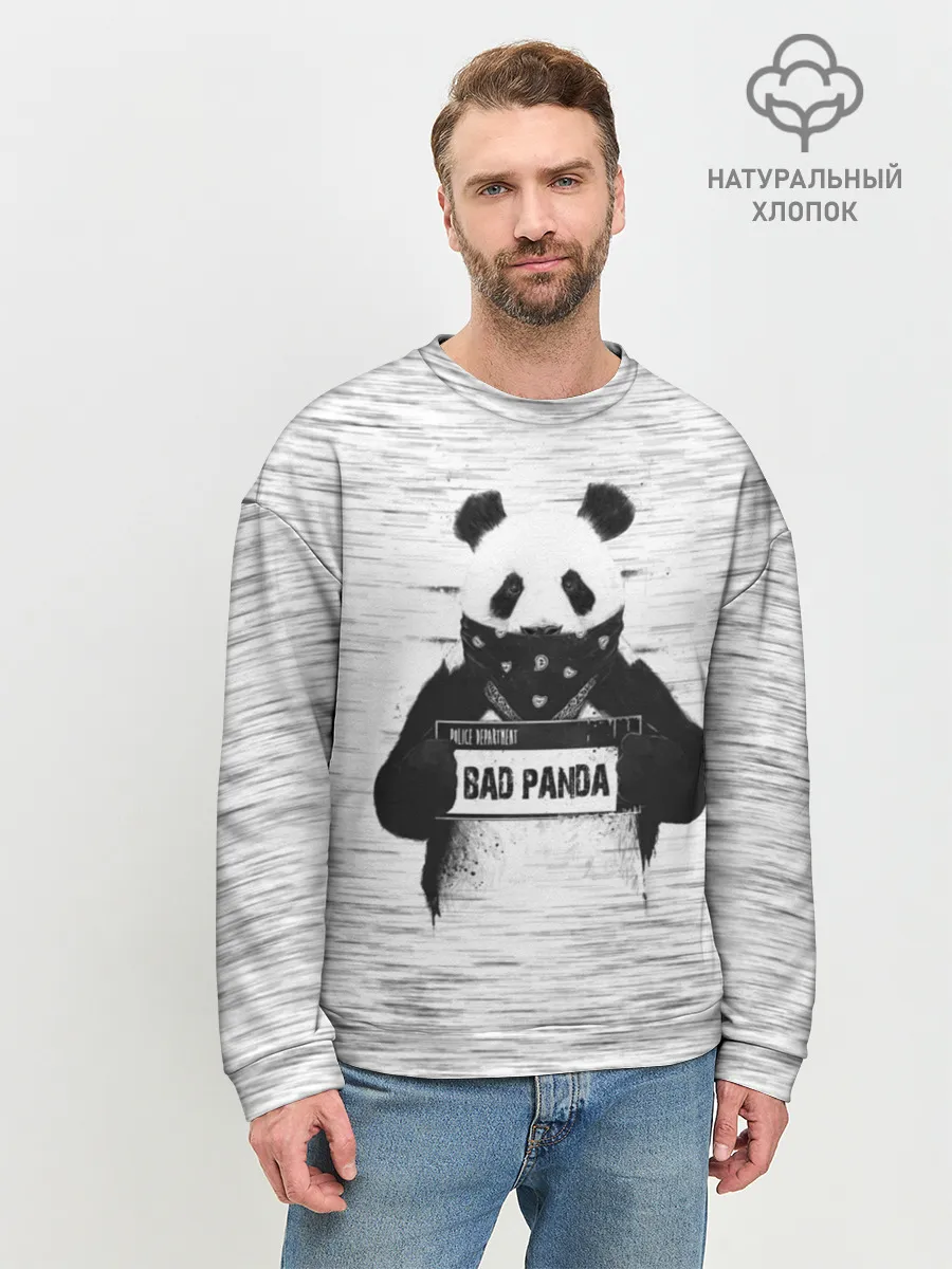 Мужской свитшот базовый / BAD PANDA