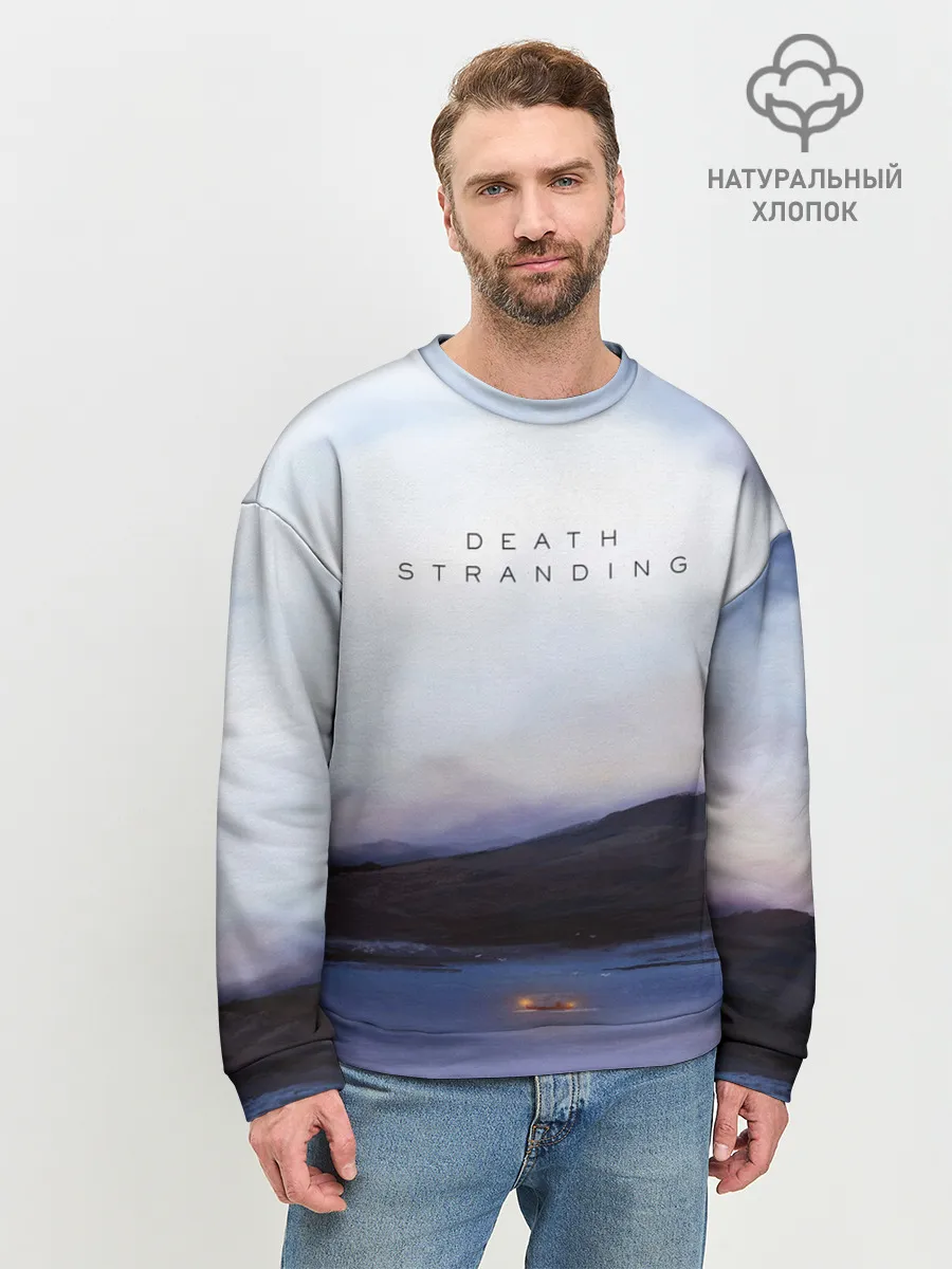 Мужской свитшот базовый / DEATH STRANDING