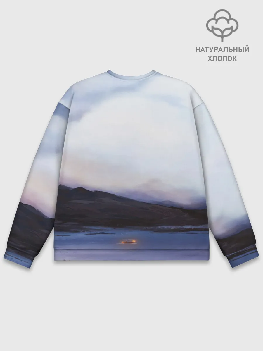 Мужской свитшот базовый / DEATH STRANDING