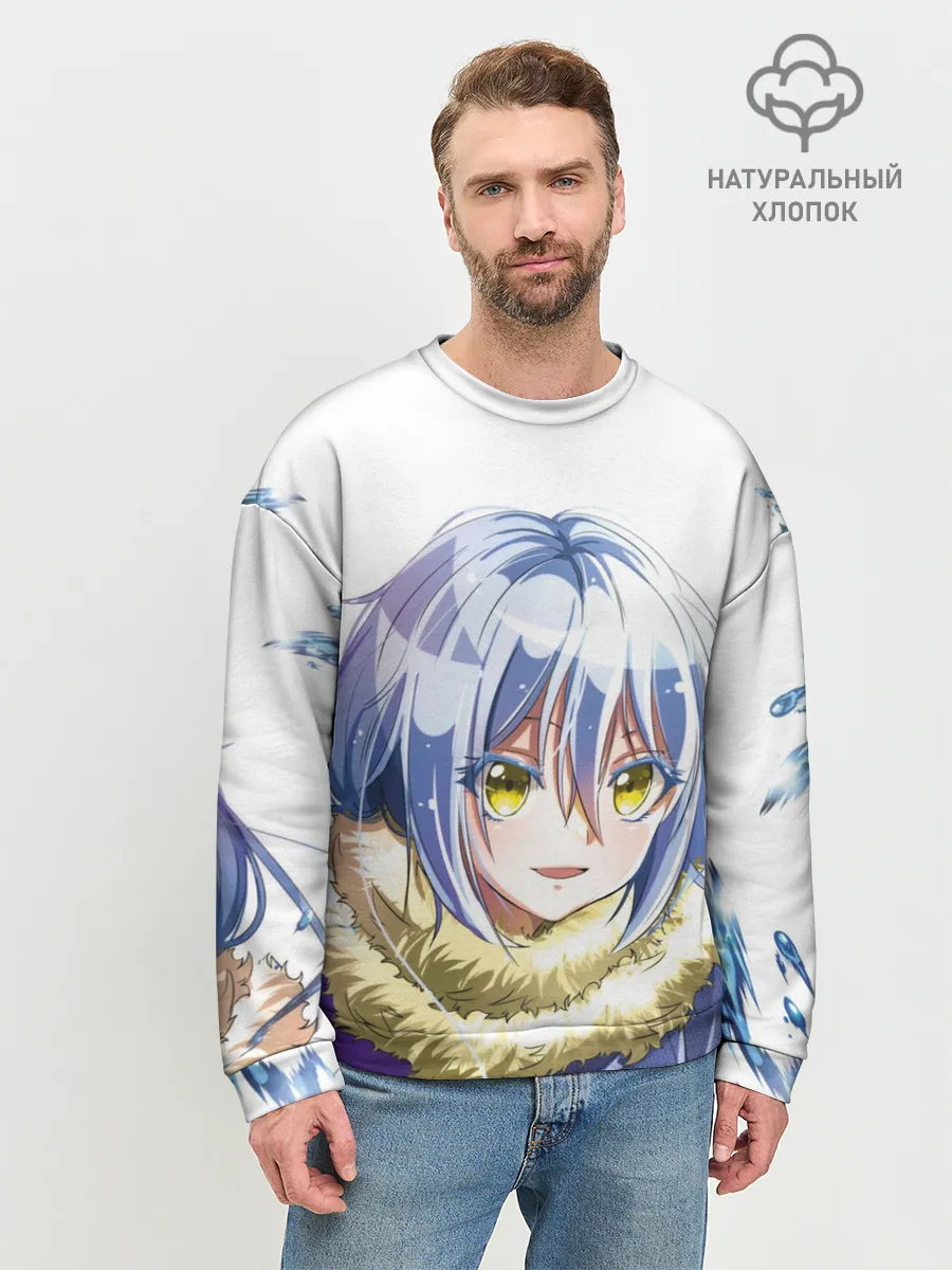 Мужской свитшот базовый / That Time I Got Reincarnated a