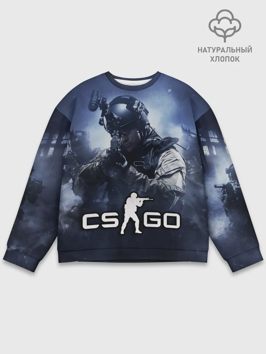 Мужской свитшот базовый / Counter Strike