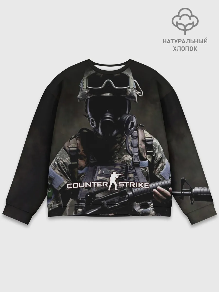 Мужской свитшот базовый / Counter Strike
