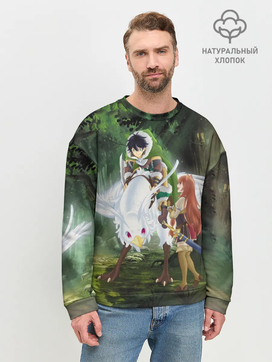 Мужской свитшот базовый / The Rising of the Shield Hero