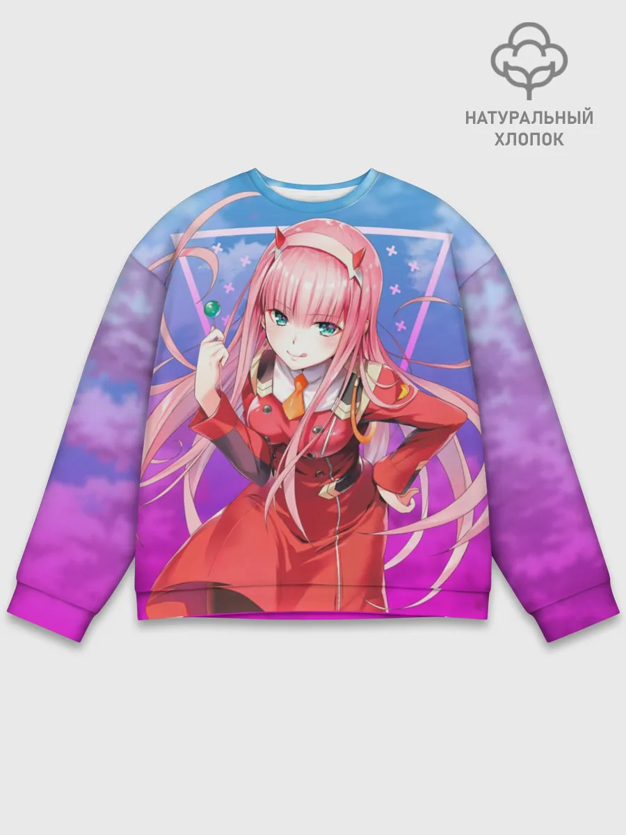 Мужской свитшот базовый / Darling in the Franxx