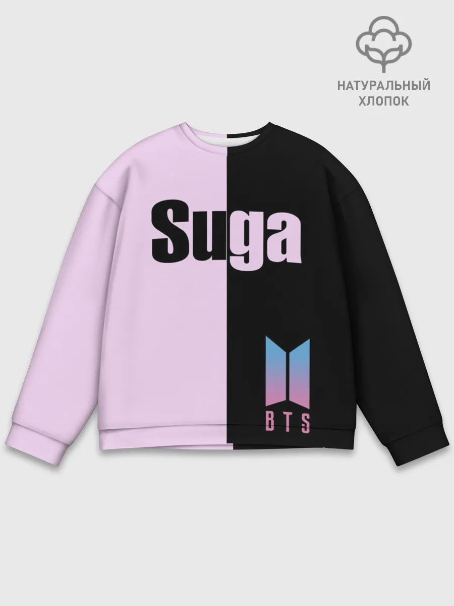 Мужской свитшот базовый / BTS Suga