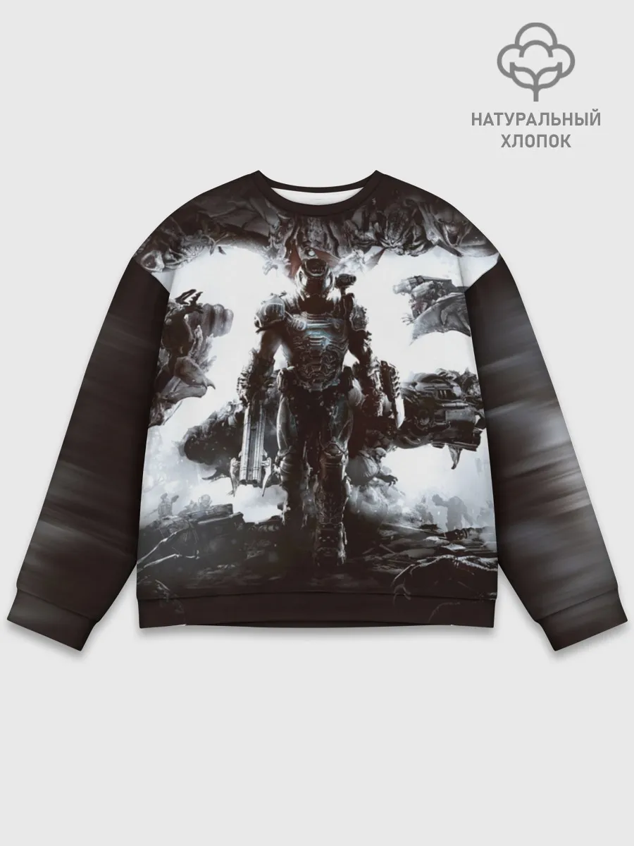 Мужской свитшот базовый / Doom Eternal