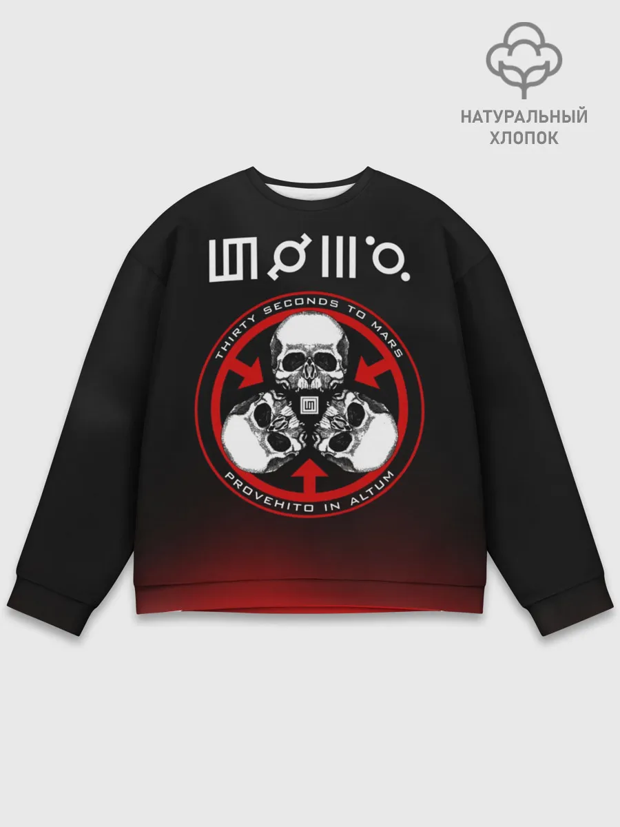 Мужской свитшот базовый / 30 Seconds to Mars