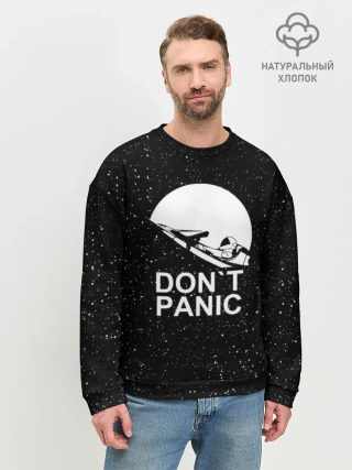 Мужской свитшот базовый / DONT PANIC