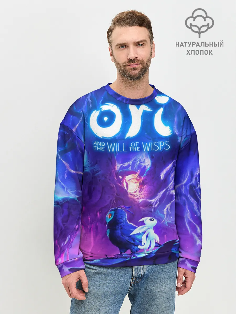 Мужской свитшот базовый / Ori - And The Will Of The Wisp