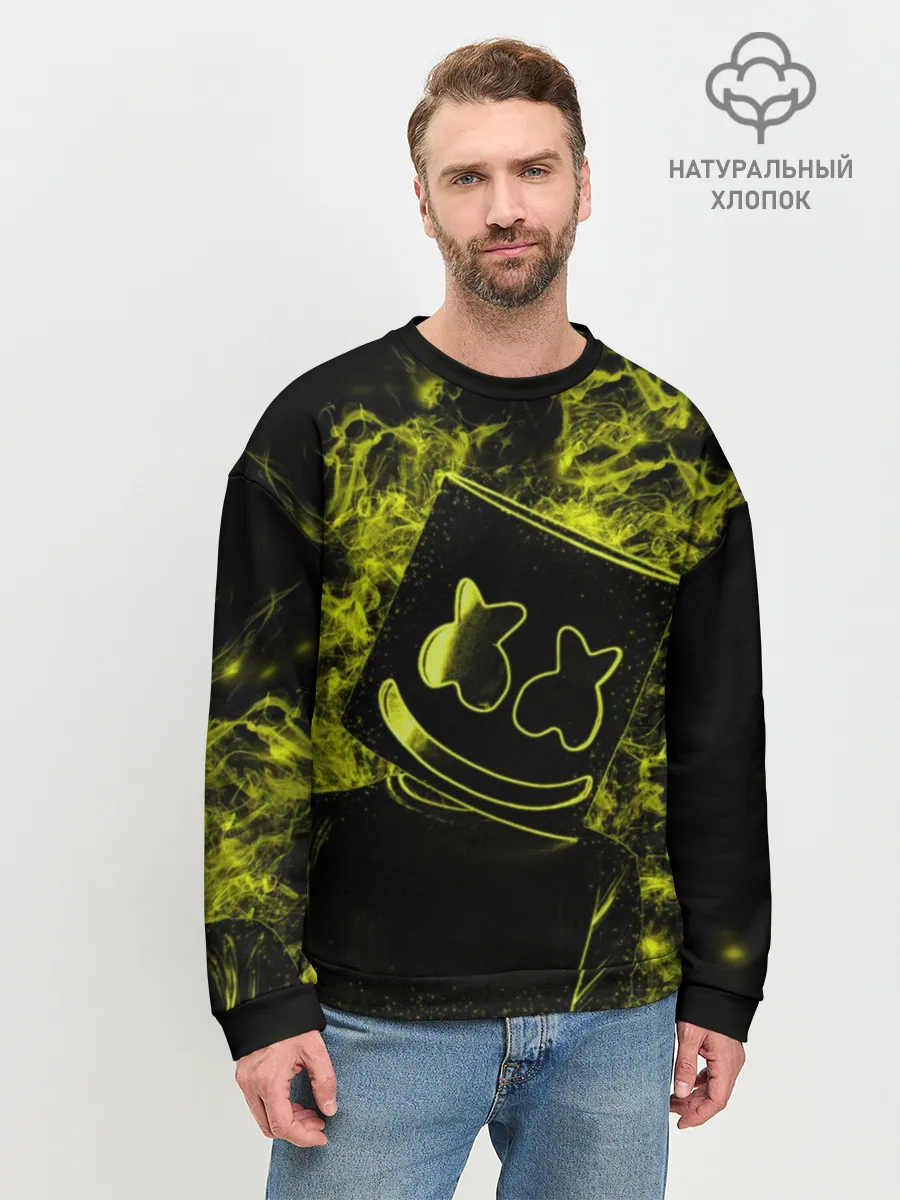 Мужской свитшот базовый / Marshmello