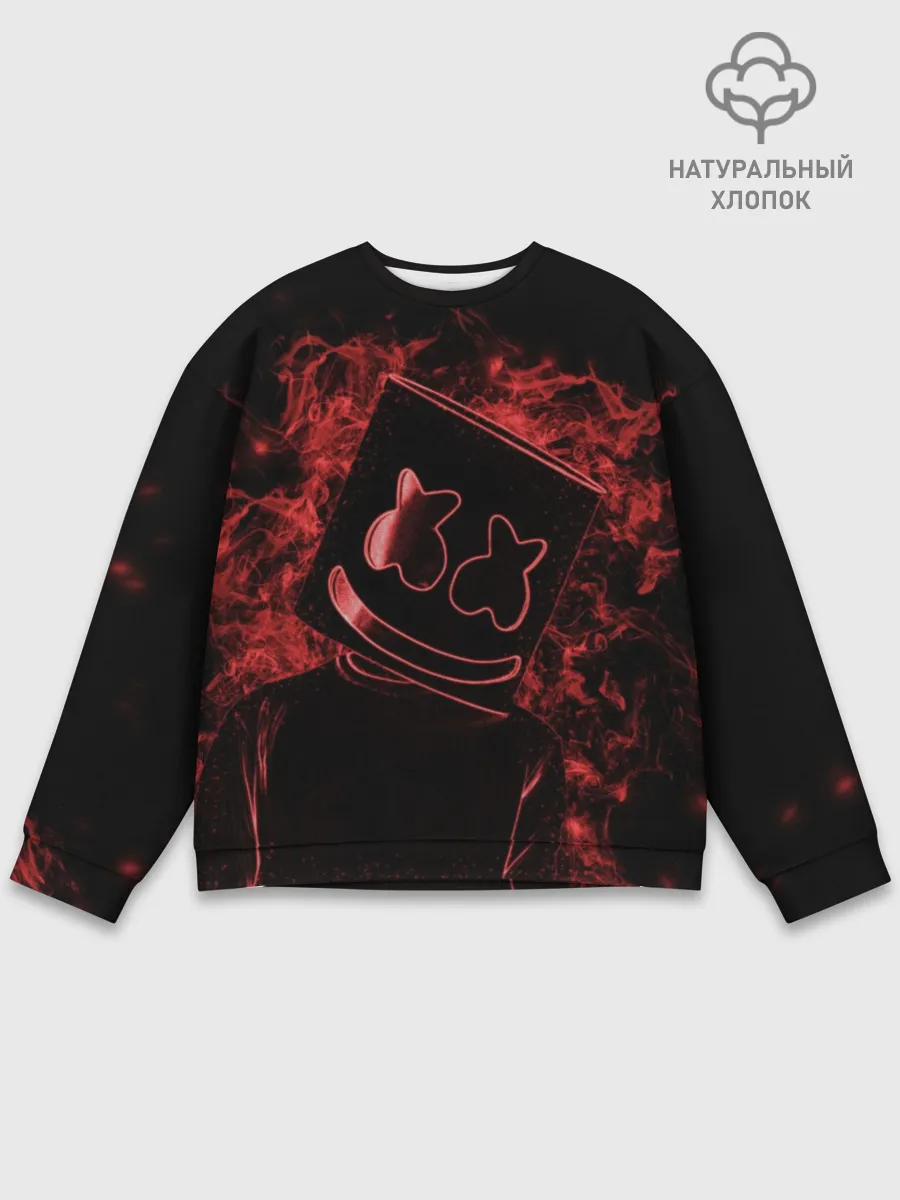 Мужской свитшот базовый / Marshmello
