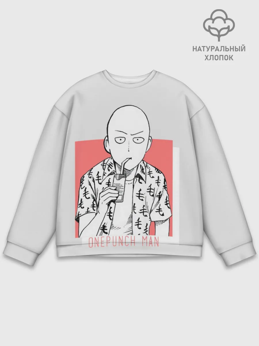 Мужской свитшот базовый / Saitama