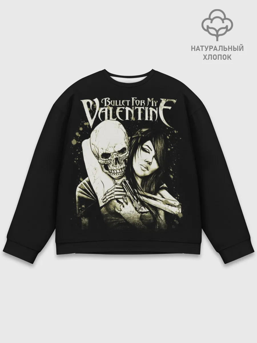Мужской свитшот базовый / Bullet For My Valentine