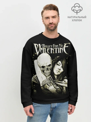 Мужской свитшот базовый / Bullet For My Valentine