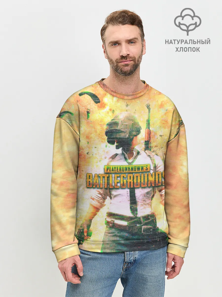 Мужской свитшот базовый / Playerunknowns battlegrounds