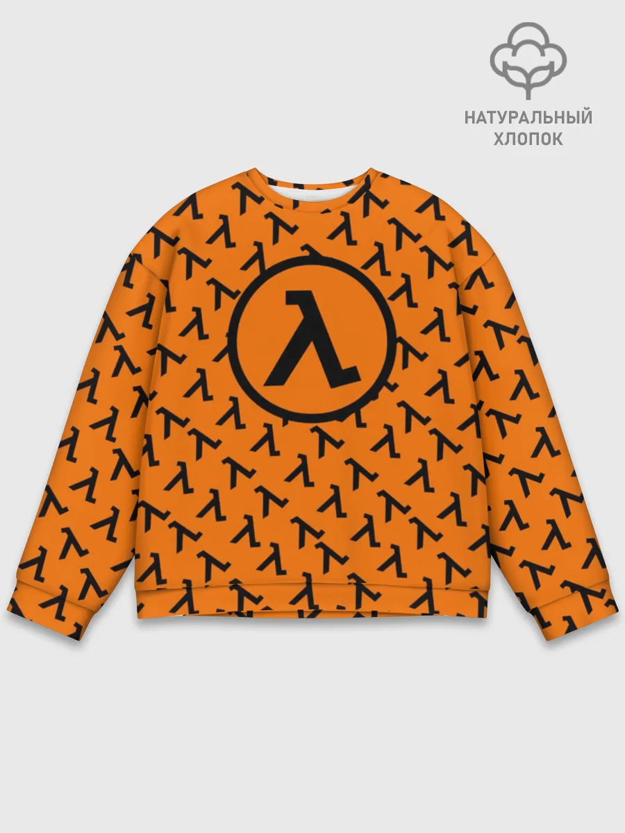 Мужской свитшот базовый / HALF-LIFE