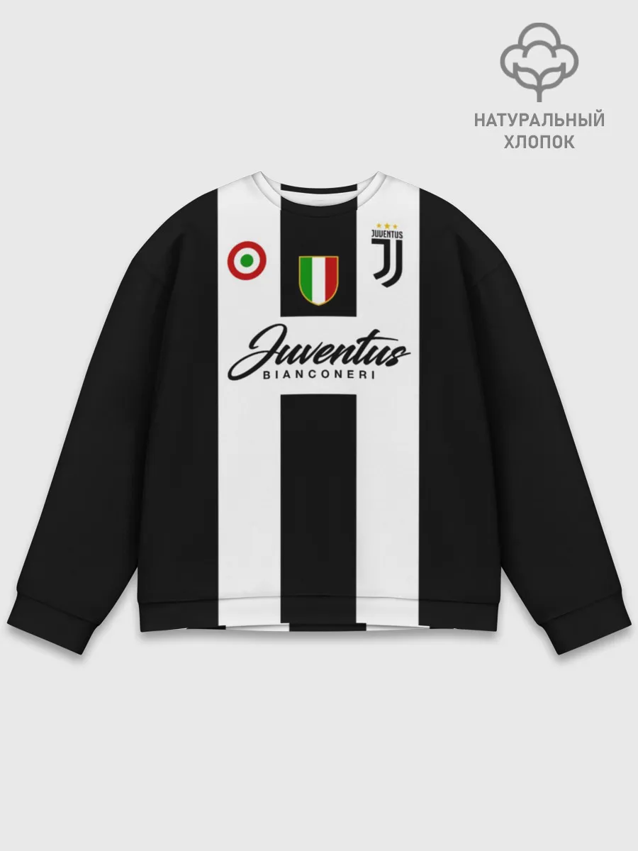 Мужской свитшот базовый / Ювентус
