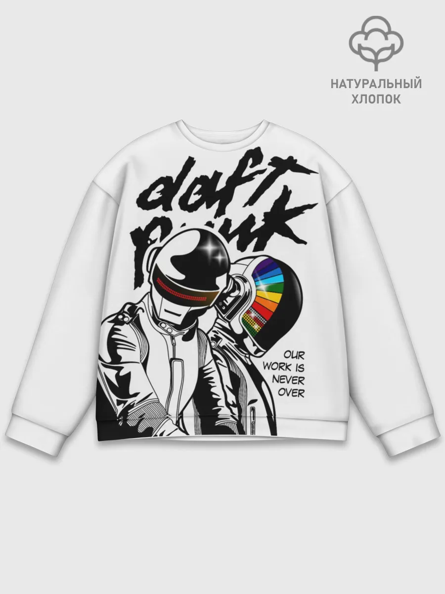 Мужской свитшот базовый / Daft Punk