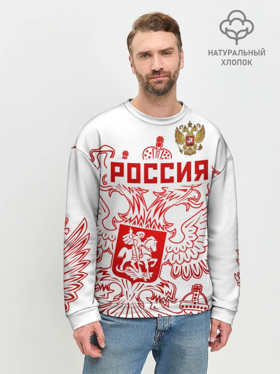 Мужской свитшот базовый / Россия