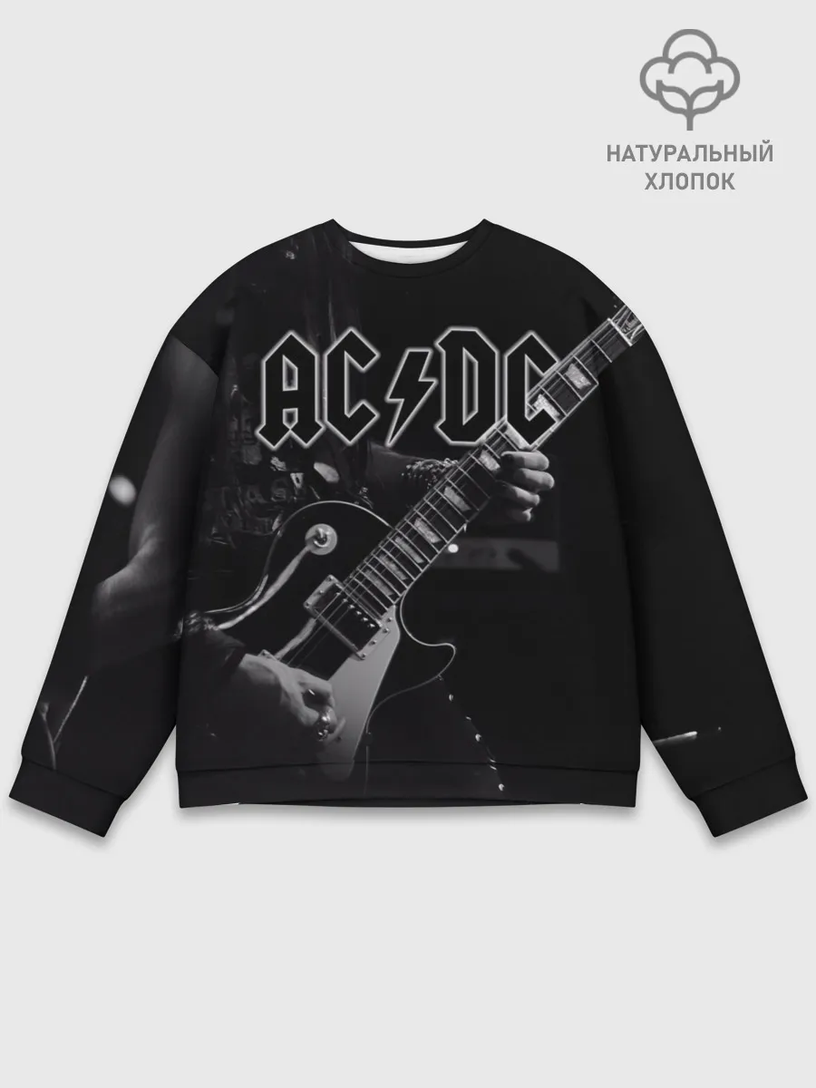 Мужской свитшот базовый / AC/DC