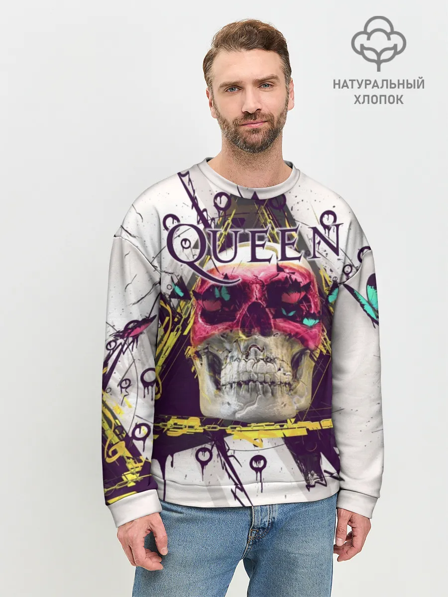 Мужской свитшот базовый / Queen